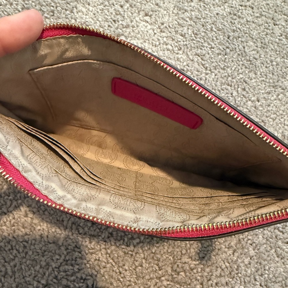Michael Kors Fuchsia Wristlet Clutch - Picture 3 of 3